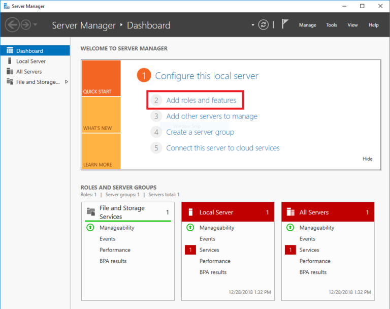 Configure Active Directory on Windows Server 2016 - Radish Logic